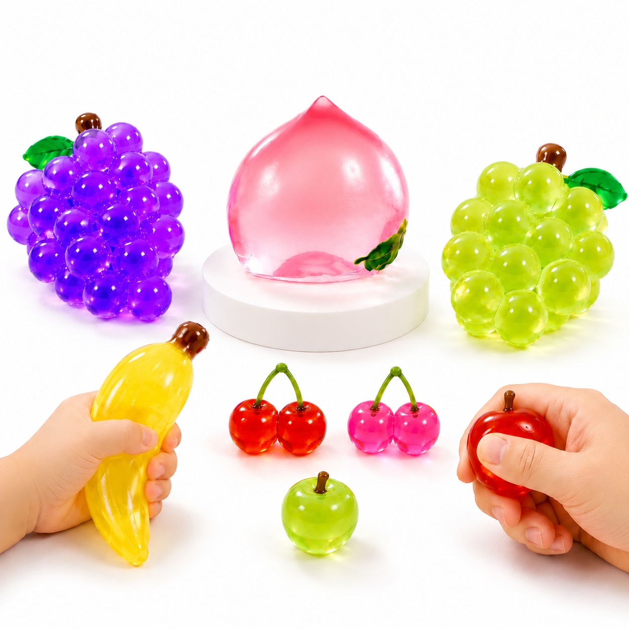 Fruit Squishy 3&4 Pack