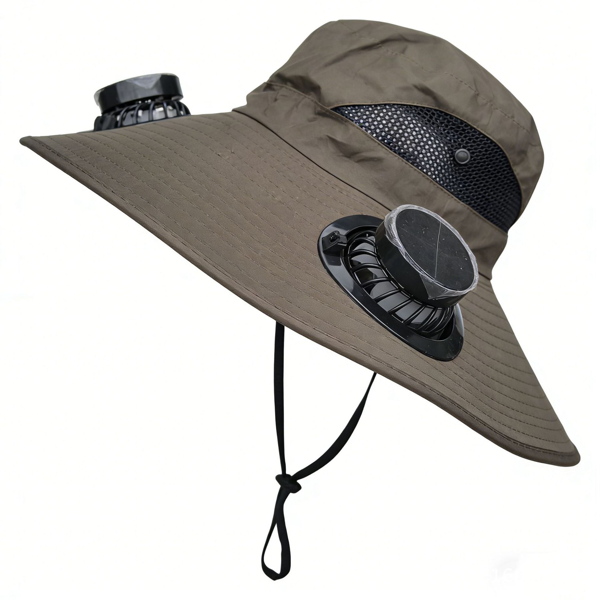 Solar Rechargeable Cooling Fan Hat